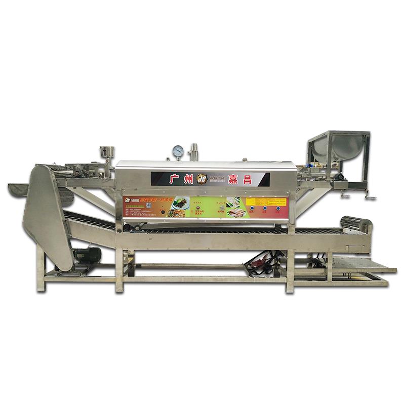 河粉机高效工作—UG环球官网全自动大型河粉机